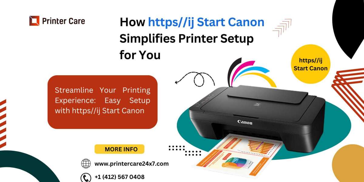 Simplifying Printer Setup with https//ij Start Canon | +1 (412) 567 0408